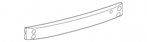 Rear bumper reinforcement for Toyota Solara 04-06