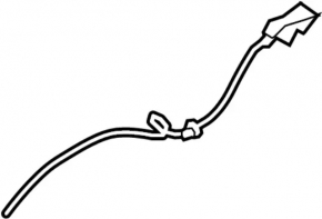 Infiniti QX50 14-17 hood release cable rear
