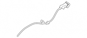 Infiniti QX50 14-17 hood release cable rear