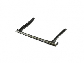 Upper rear right door molding Jeep Compass 17- chrome with glass seal
