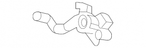 Honda CRV 17-22 EX, EX-L, Touring Hood Lock with Sensor