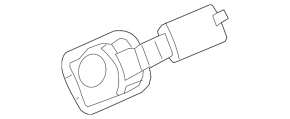 Fuel filler flap housing Audi Q5 80A 18-24