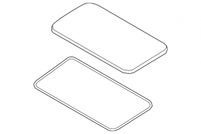 Nissan Altima 19-24 Sunroof Glass