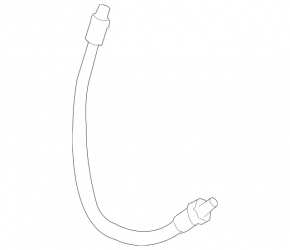 Rear left brake hose for Mercedes S-class W221