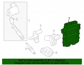 ECU engine computer unit Mercedes X167 GLS 450 24-26