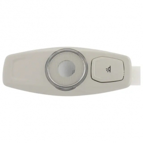Central left ceiling light for Ford Escape MK3 13-19, gray, for panoramic view