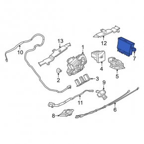 Ford Explorer 20-23 Trunk Lid Control Module