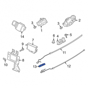 Ford Explorer 20-23 Trunk Lid Control Module