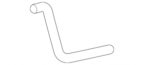 Upper cooling hose for Toyota Highlander 08-13 3.5