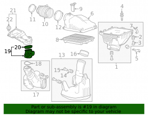 Air Duct Connector Honda Accord 13-17 3.5