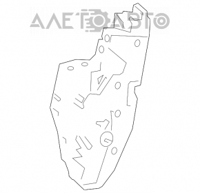 Mercedes W221 front right door lock
