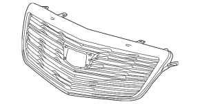 Radiator grill grill Cadillac ATS 15-18