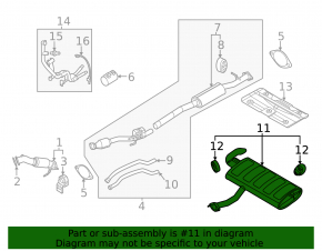 Kia Sportage 23-26 HEV Rear Barrel Muffler