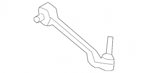 Front left transverse control arm BMW 1 E82 08-13