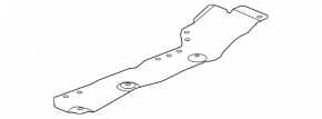 Engine guard front right Chevrolet Cruze 16-