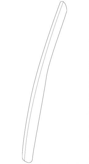 Door seal rear right Toyota Sienna 11-20 front upper