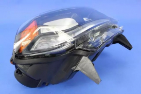 Headlight front right bare Dodge Durango 14-15 halogen dark