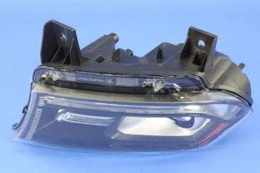 Headlight front right bare Dodge Durango 14-15 halogen dark