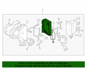 Lexus GX 03-09 Evaporator