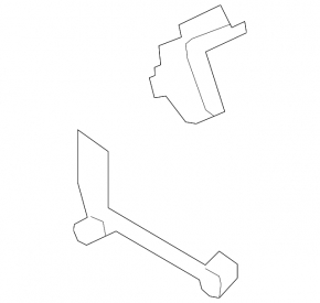 Rear right body tilt sensor with towbar Toyota Sequoia 08-16
