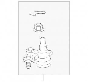 Ball joint right Honda Civic X FC 16-21