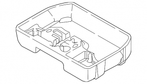 Foam plastic for compressor Hyundai Ioniq 17-22 HEV