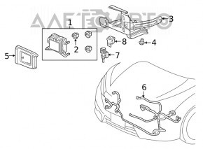 19-20 Honda Insight TV Wiring