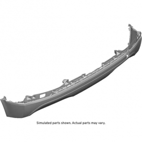 Rear bumper bare lower part Chevrolet Bolt 17-21