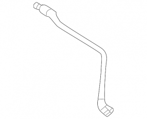 Cooling pipe for Audi A6 C8 19-24 3.0T