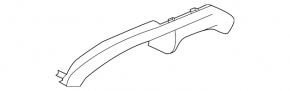 Left exhaust tip frame for BMW 8 G15 G16 20-25 M8