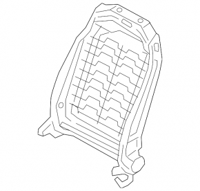 Motor for adjusting the driver's seat backrest BMW X1 F48 16-22 without seat frame