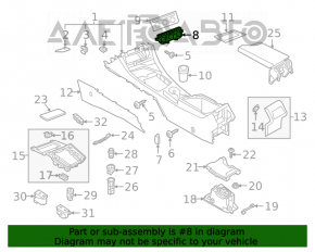 VW Jetta 19-24 heater control with heated seats