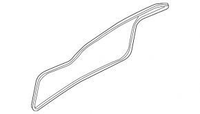 Subaru b9 Tribeca tailgate rubber seal