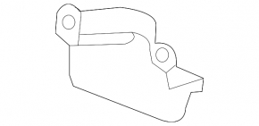 Mudguard threshold rear right Acura ILX 13-