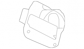 Nissan Altima 19-24 Fuel Door Housing