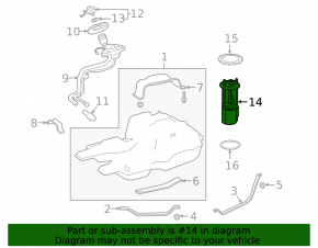 Fuel pump petrol pump G-class W463 G550 19-24