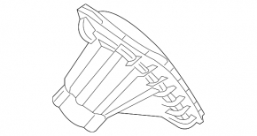 Ford Fusion mk5 17-20 steering column boot