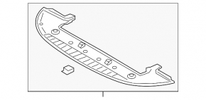 Lincoln MKZ 17-20 Front Bumper Guard