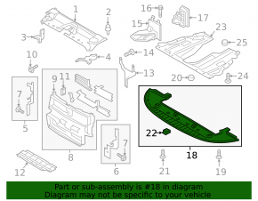 Lincoln MKZ 17-20 Front Bumper Guard