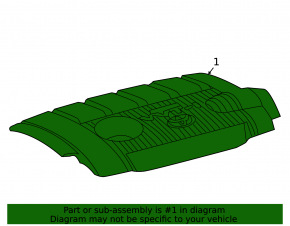 Toyota Highlander 14-19 2.7 Engine Cover