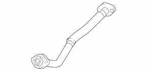 Lexus RX300 RX330 04-06 front exhaust pipe with lambda sensor, rusty