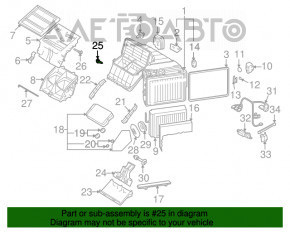 Temperature sensor in the heater VW Jetta 11-18 USA