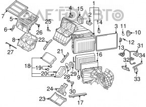 Temperature sensor in the heater VW Jetta 11-18 USA