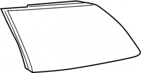 Inner trunk lid light, right, Infiniti FX35 FX45 03-08 pre-restyling