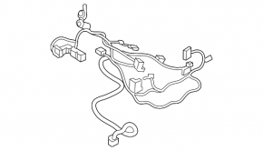 Wiring for the back of the driver's seat VW Taos 22-25