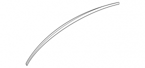 Audi A6 C8 19- Trunk Lid Spoiler