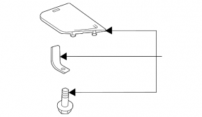 Trunk lid left Toyota Highlander 20-