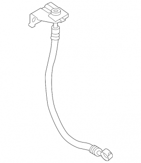 Brake hose rear left Kia Niro 23-