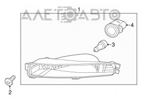 Left turn signal VW Beetle 12-16
