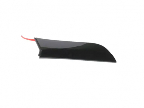 Right side glass molding Jeep Compass 17-24, mounting defect
